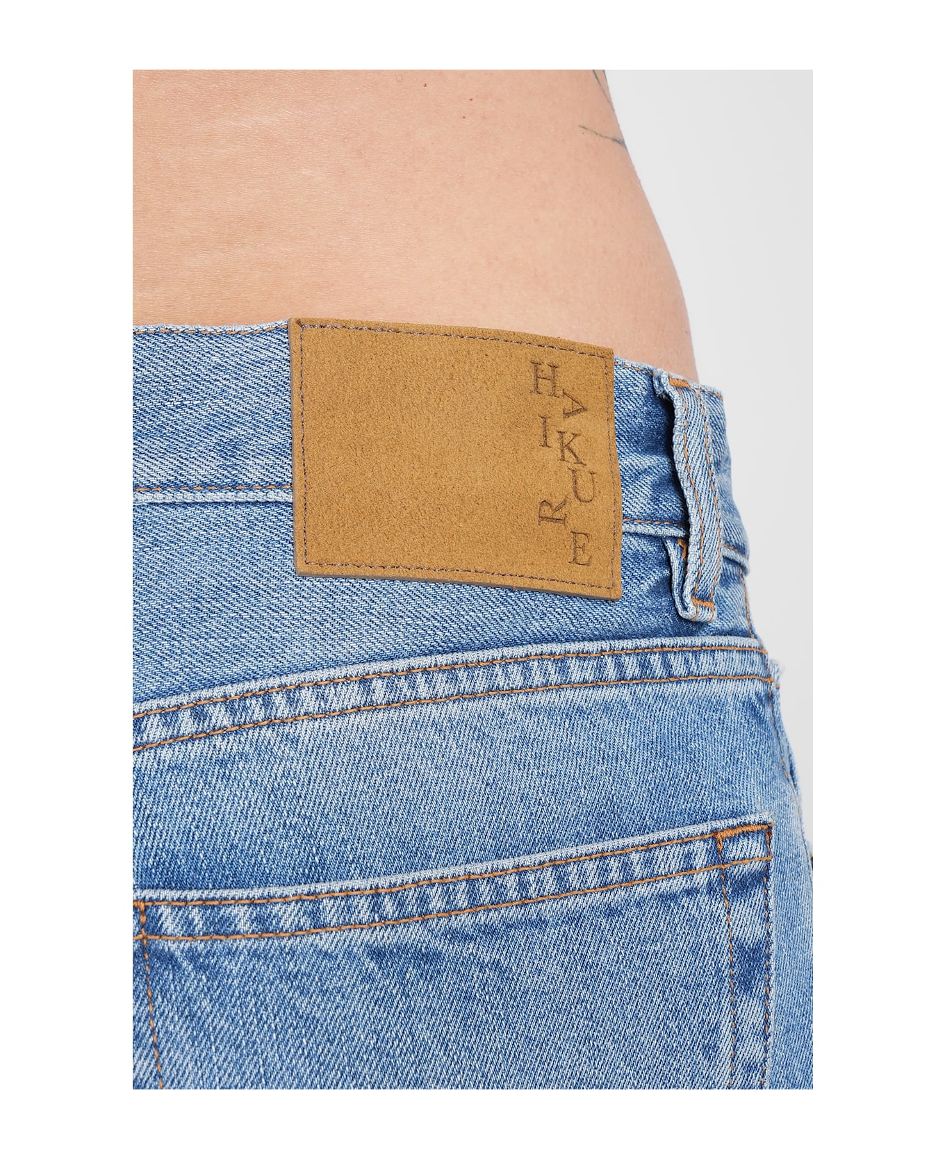 Haikure Tokyo Jeans In Blue Denim - blue