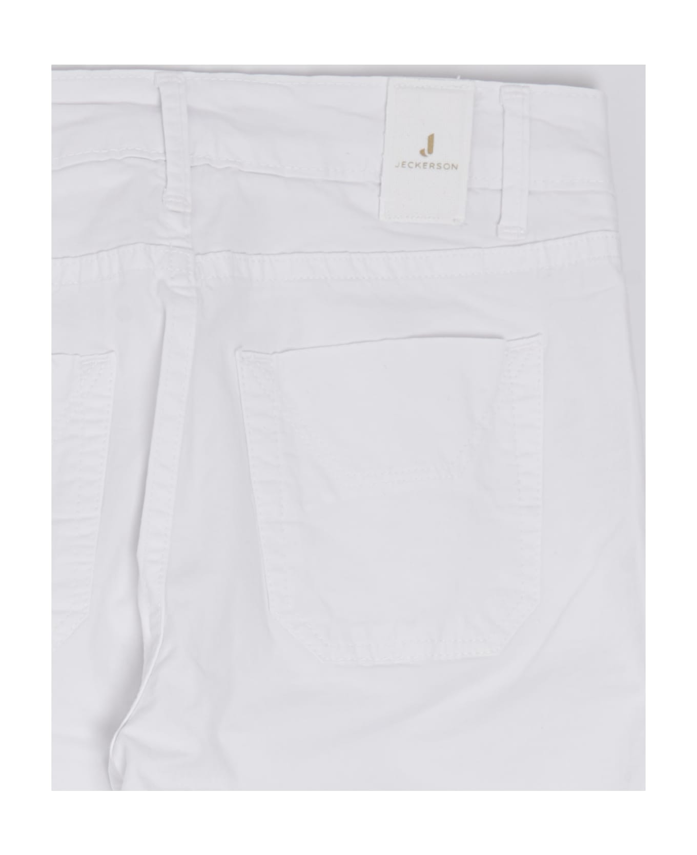 Jeckerson Trousers Trousers - BIANCO