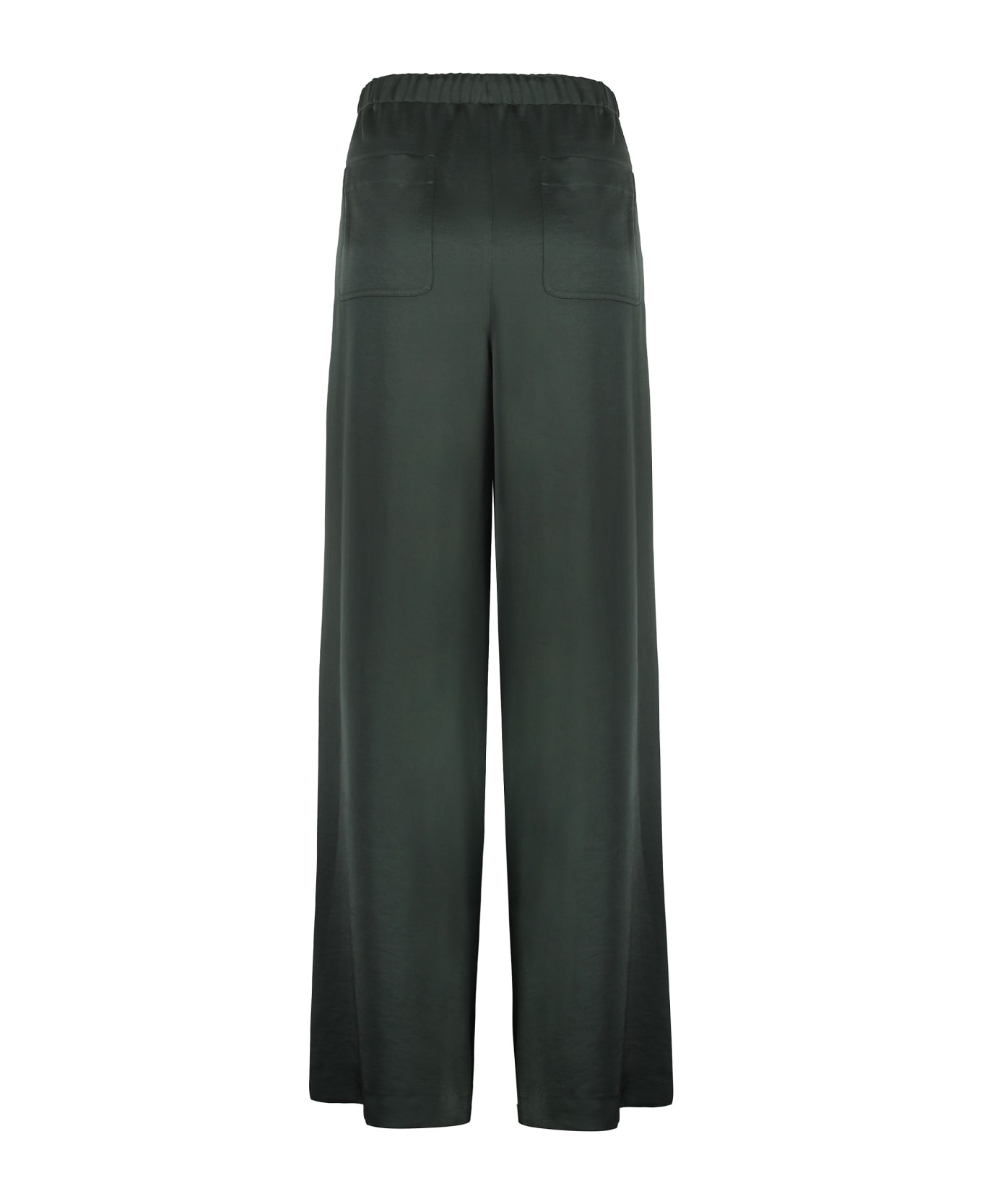 Vince Satin Trousers - green ボトムス