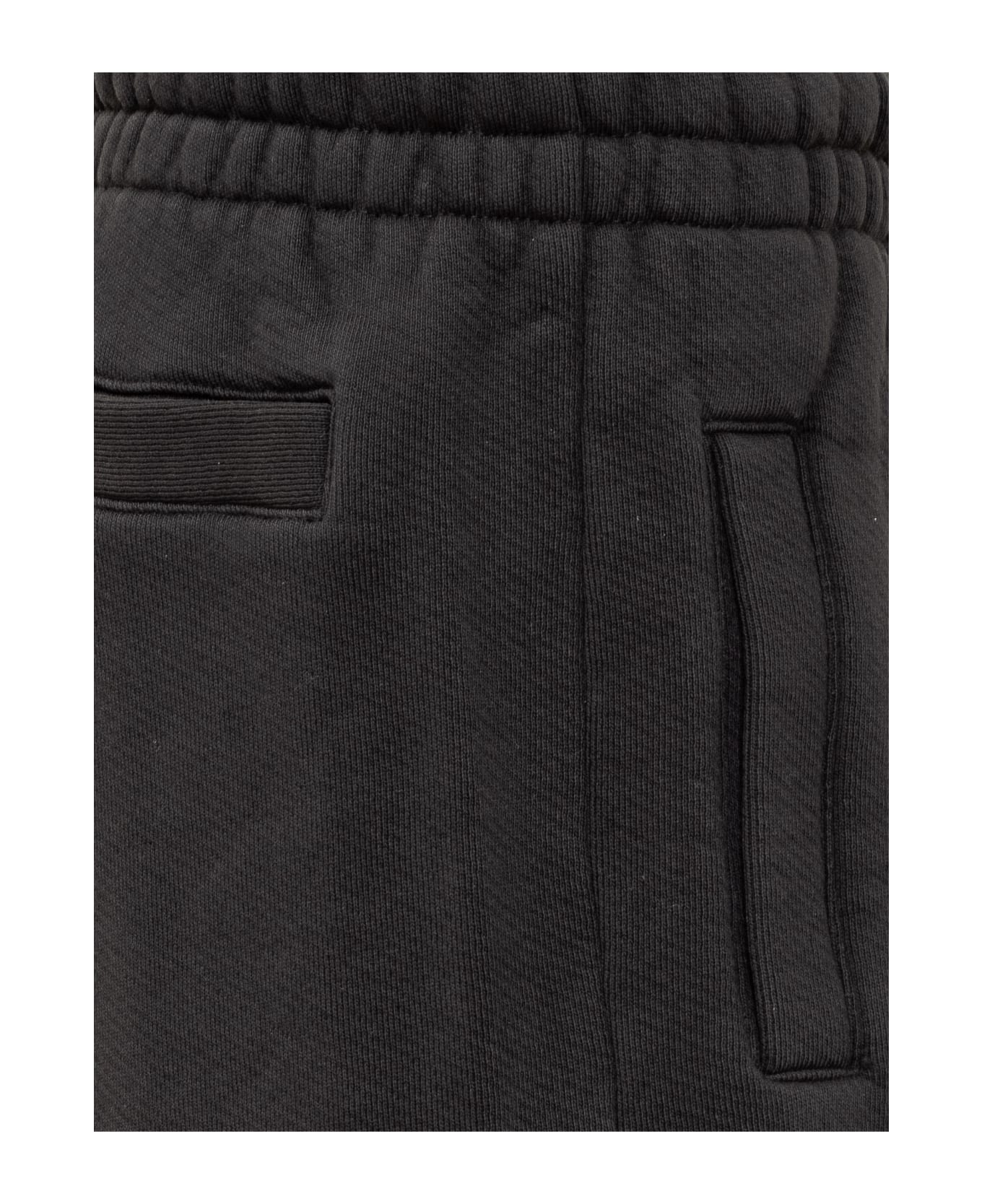 Palm Angels Hunter Cotton Shorts - black