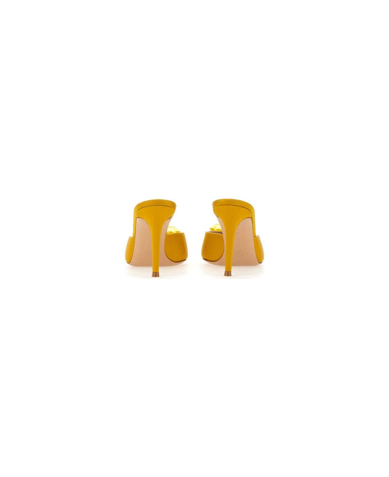 Gianvito Rossi Jaipur Mule 85 - YELLOW
