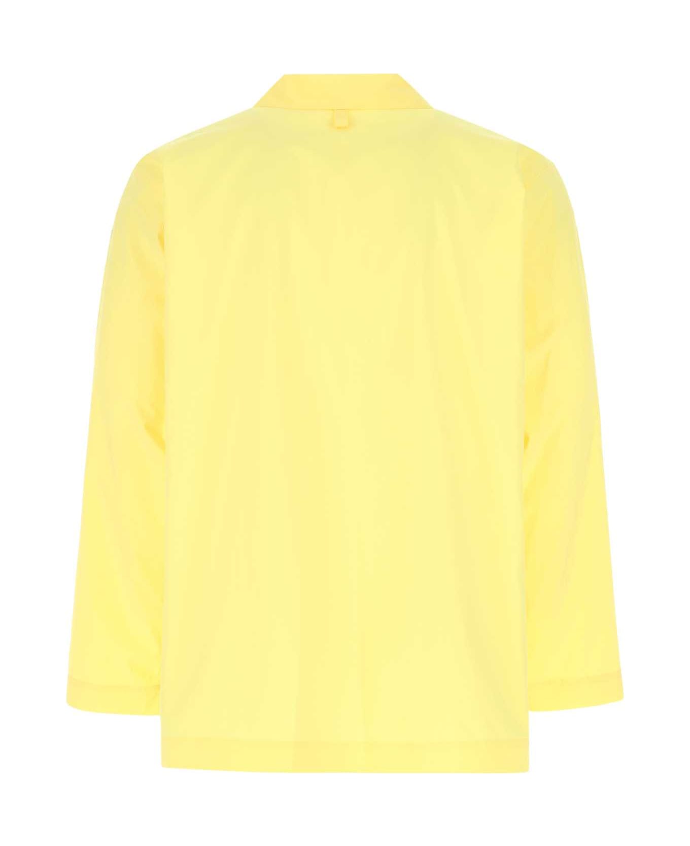 Homme Plissé Issey Miyake Yellow Polyester Shirt - 52 シャツ