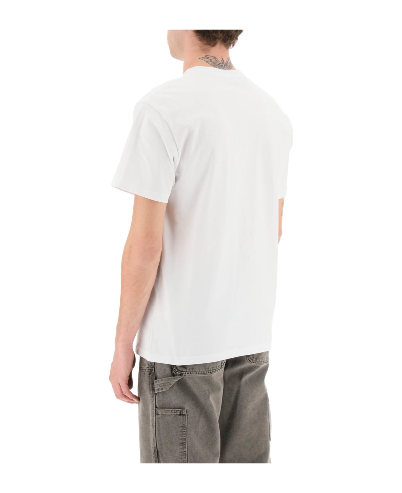 Carhartt Chase Oversized T-shirt - WHITE GOLD (White)