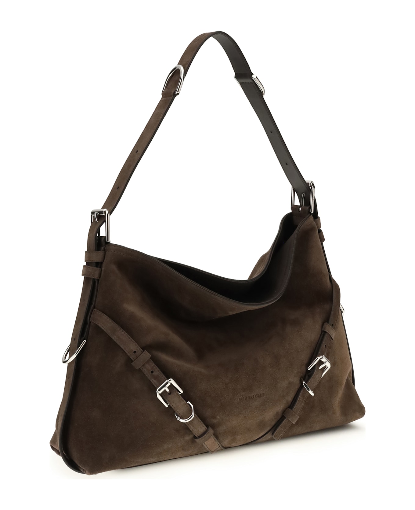 Givenchy Medium Voyou Bag In Glossy Leather