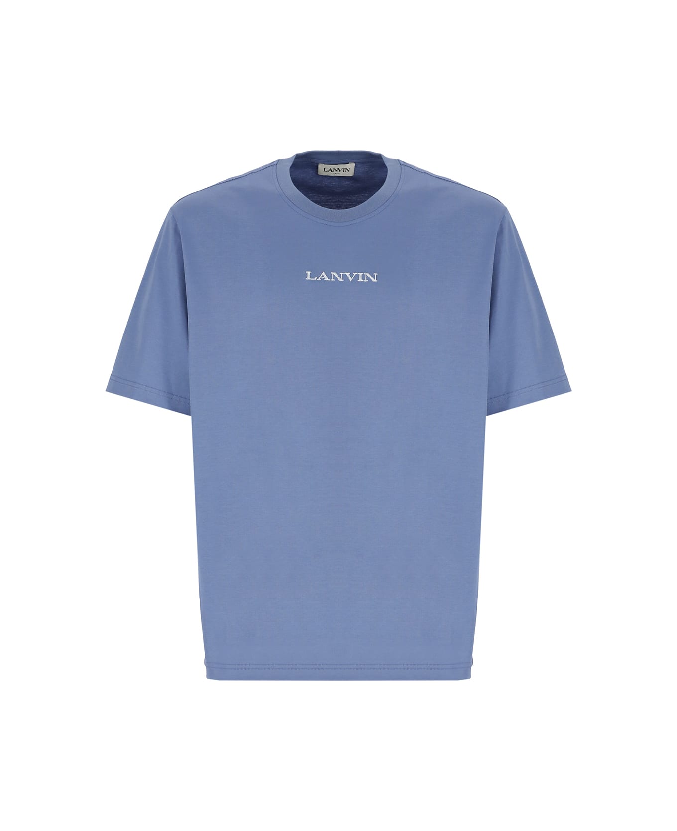 Lanvin Logoed T-shirt - Blue シャツ