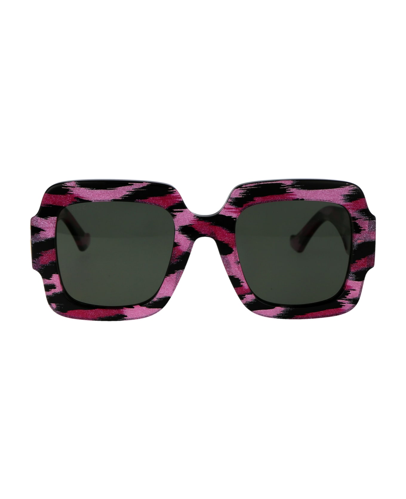 Gucci Eyewear Gg1547s Sunglasses - 003 BLACK BLACK GREY サングラス