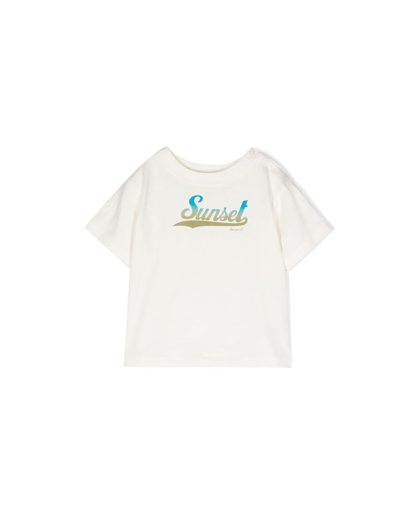 Bonpoint T-shirt Cai - IVORY Tシャツ＆ポロシャツ