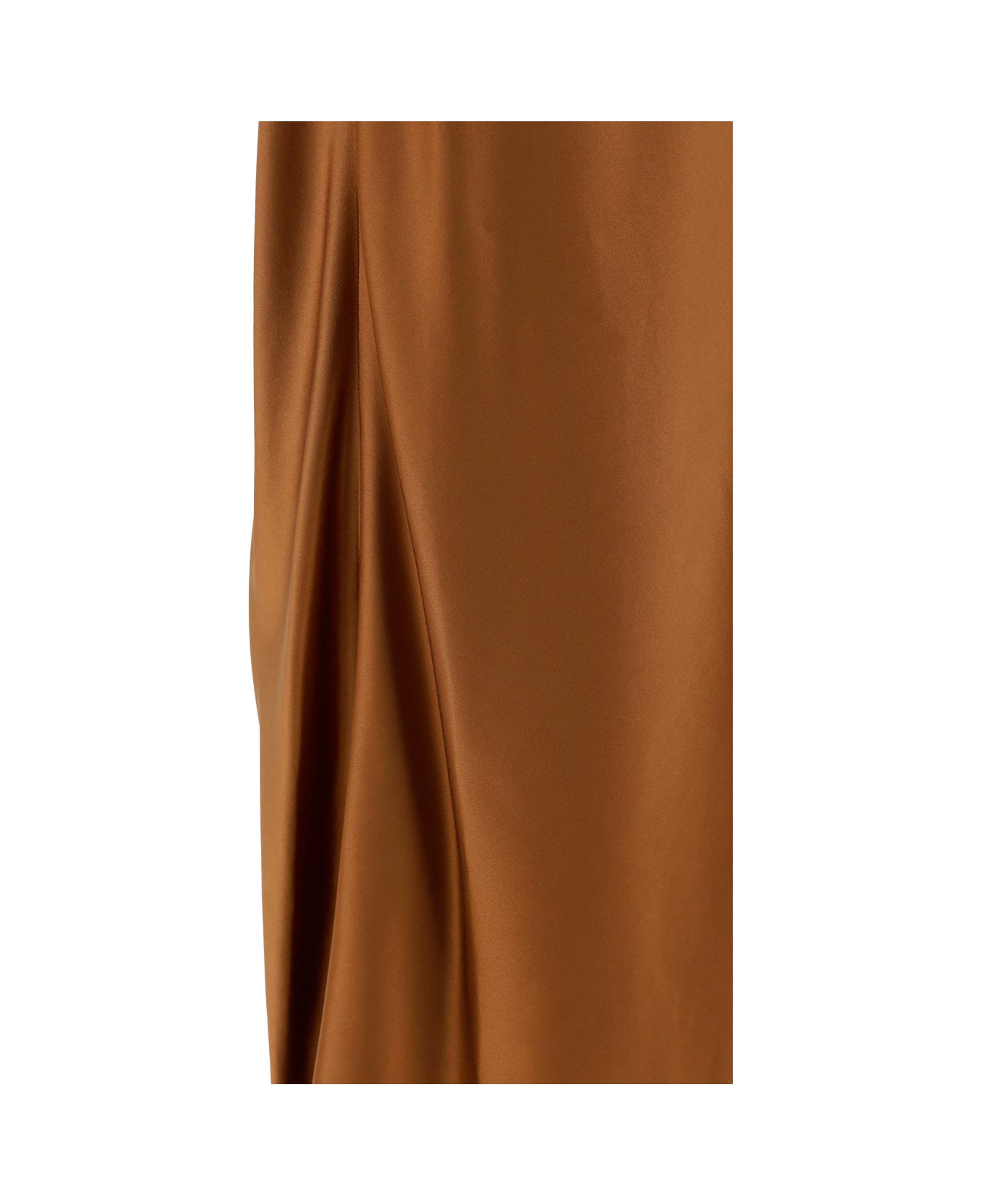 Saint Laurent Silk Skirt - Beige スカート