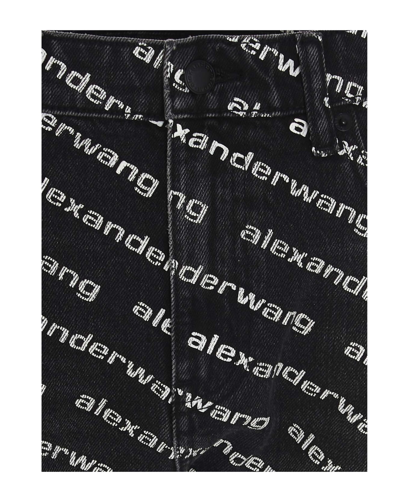 Alexander Wang 'bite' Shorts - White/Black