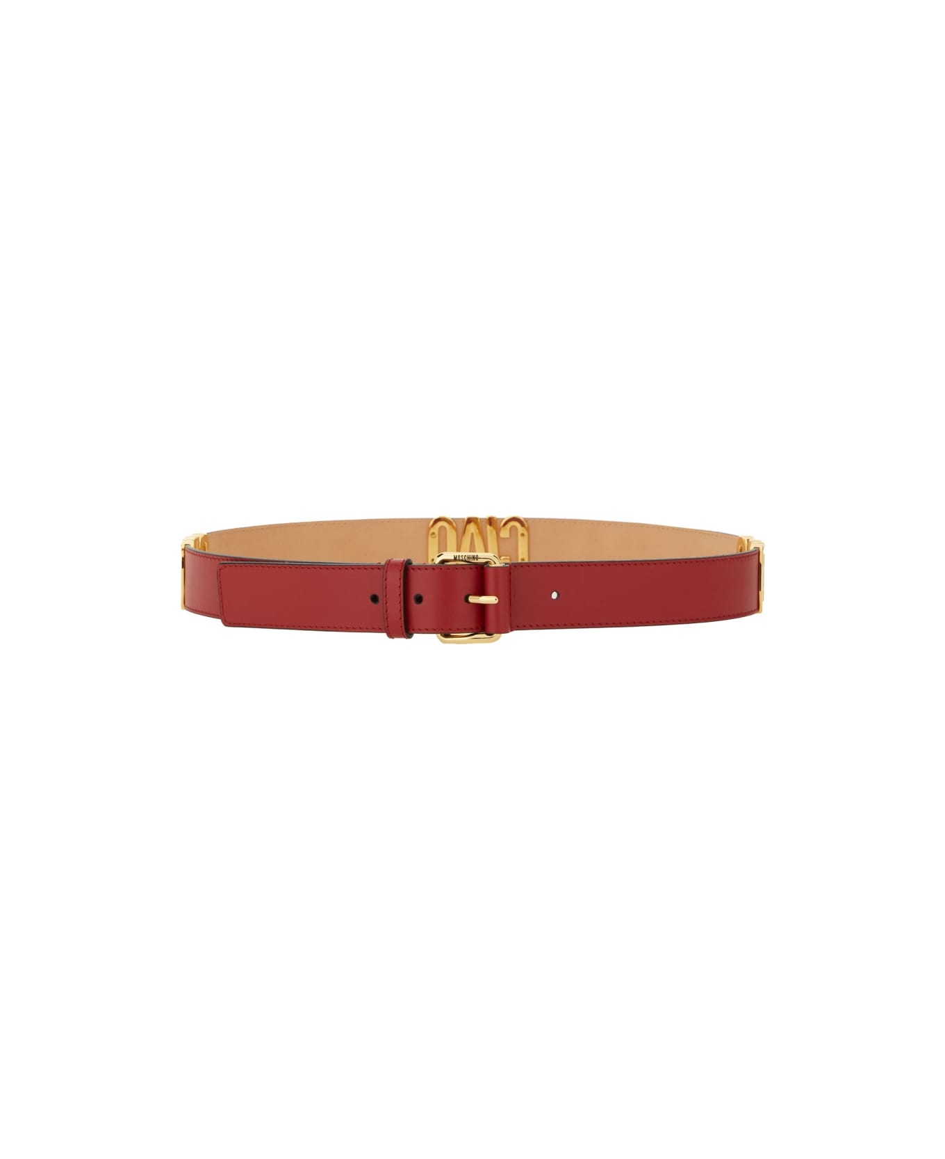 Moschino "hello" Belt - RED