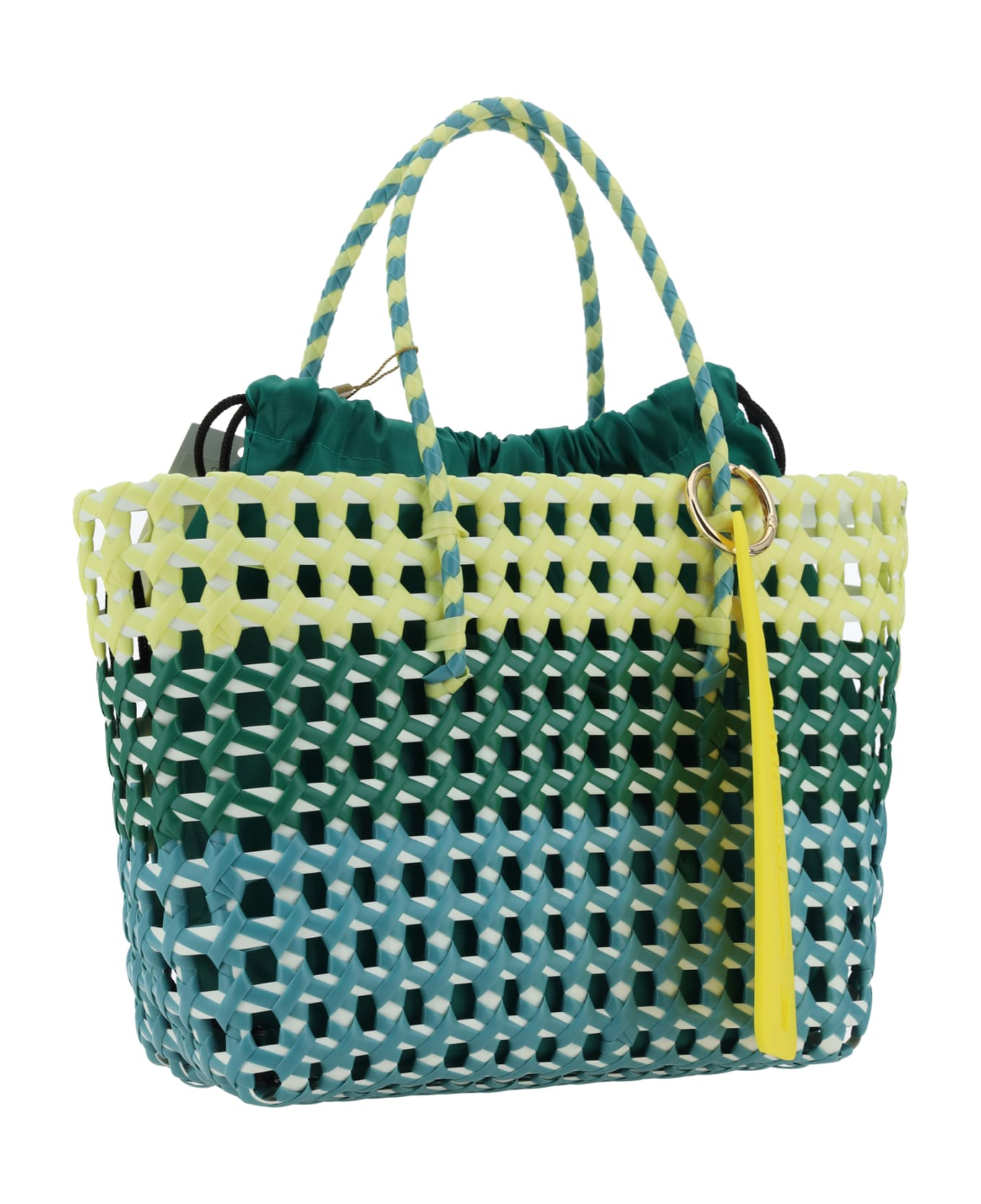LaMilanesa Negroni Handbag - Azzurro/verde/giallo