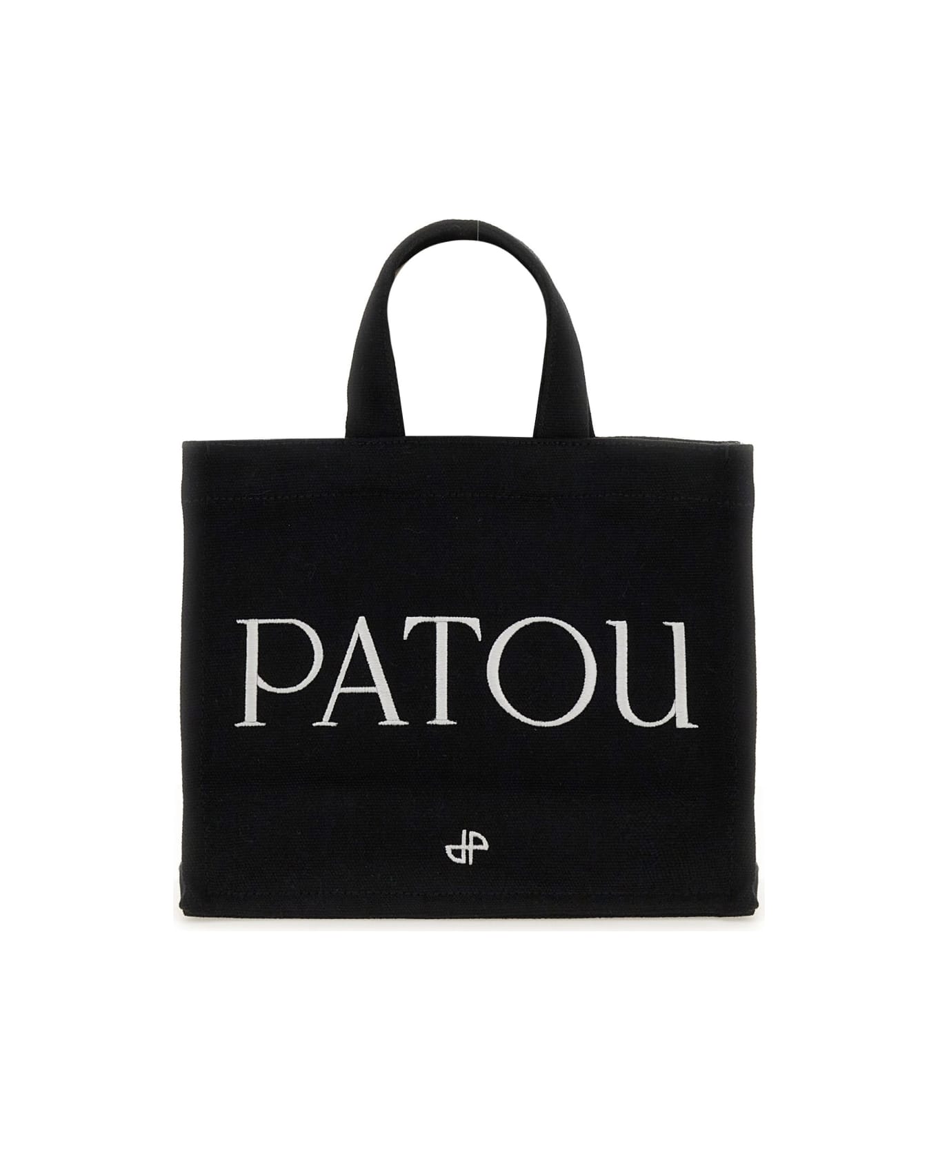 Patou Small 'patou' Tote Bag - Black トートバッグ