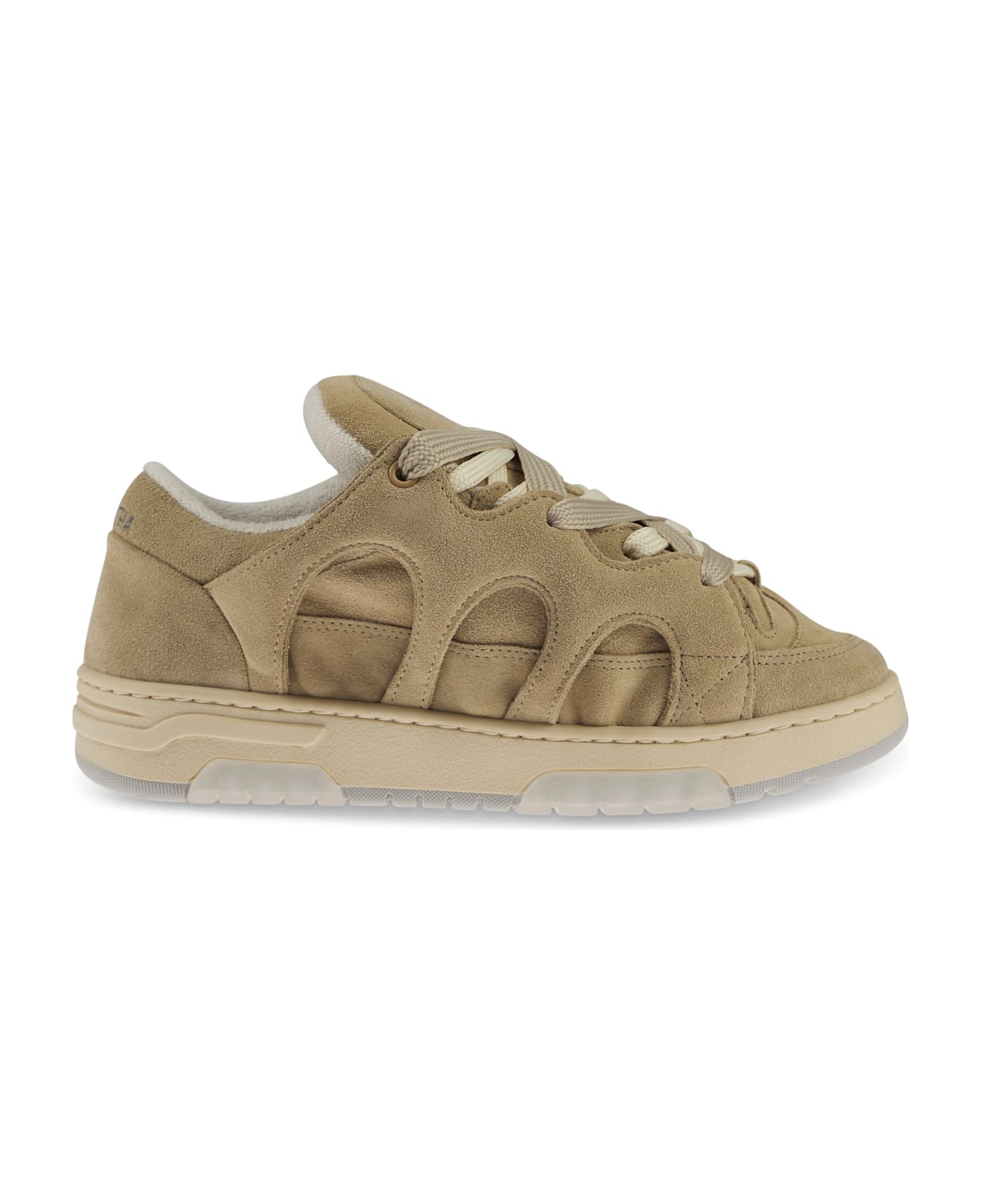 Paura Santha 1 Suede Sneakers - Light Sand