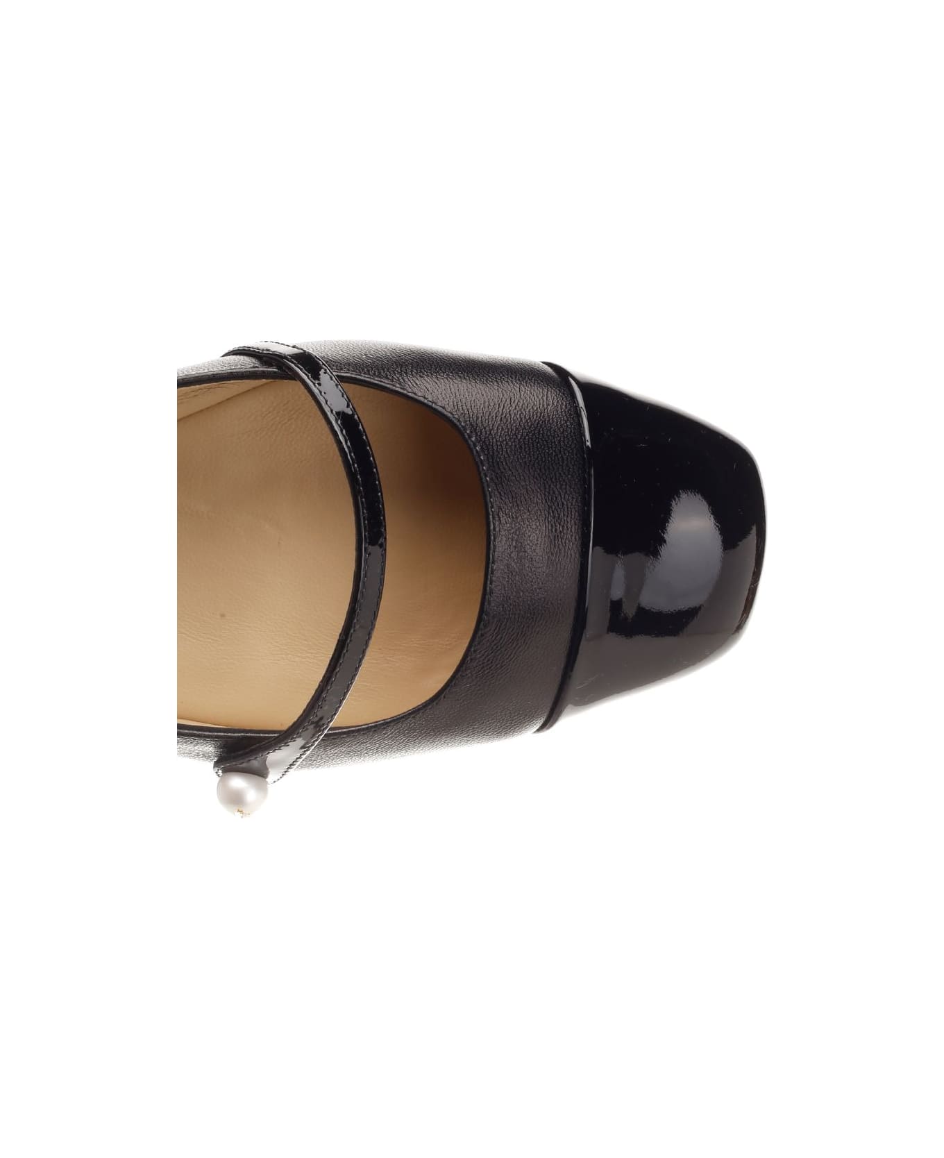 Jimmy Choo 'elisa' Flat - Black