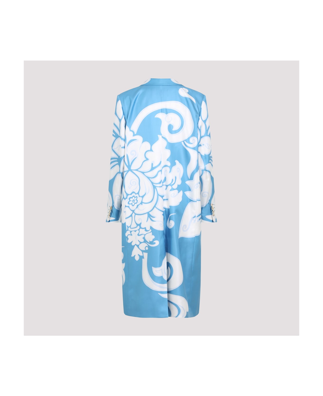 Etro Printed Caban - Blue