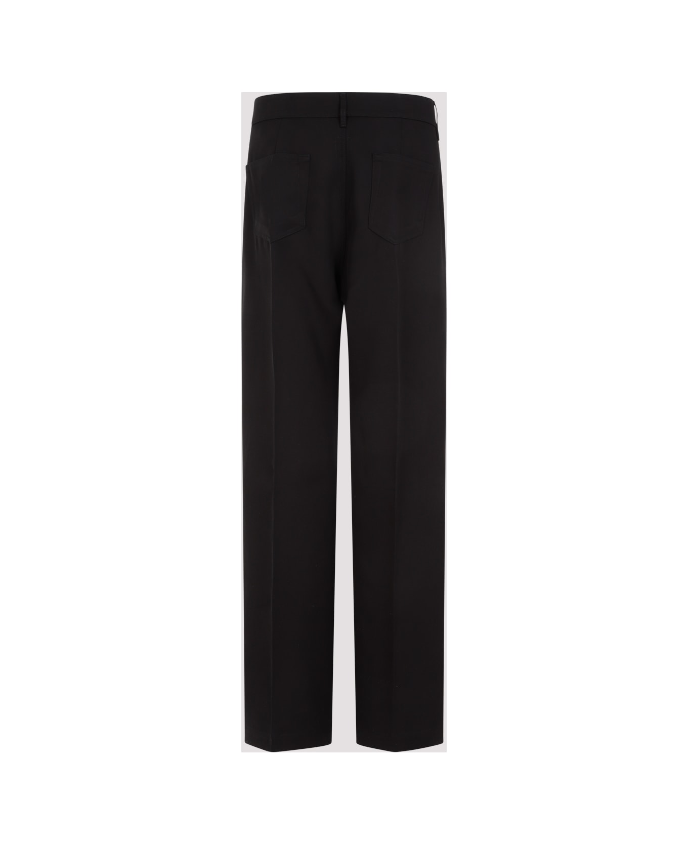 Rick Owens Geth Silk Wool Jeans - Black