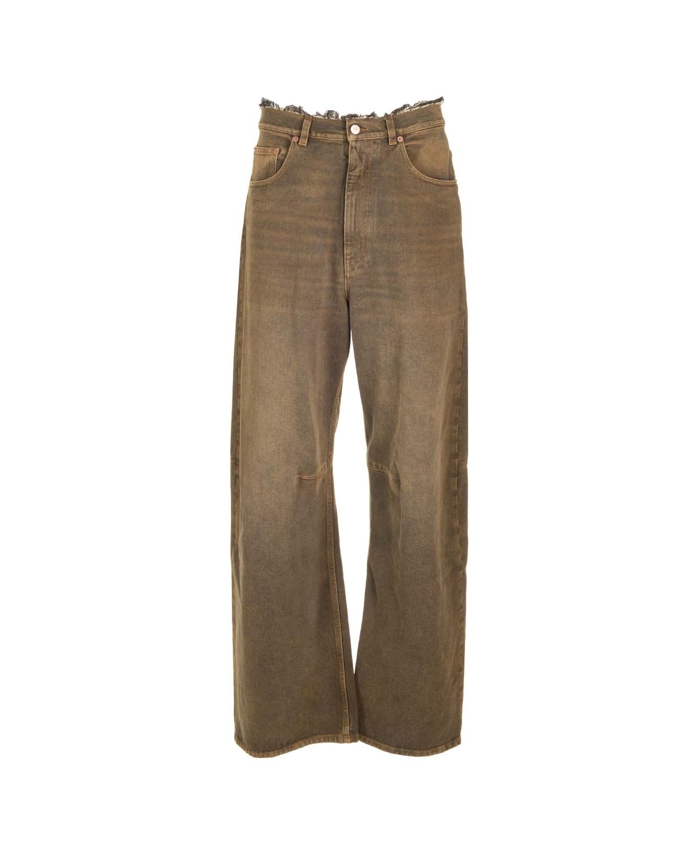 MM6 Maison Margiela Five-pocket Jeans - Brown