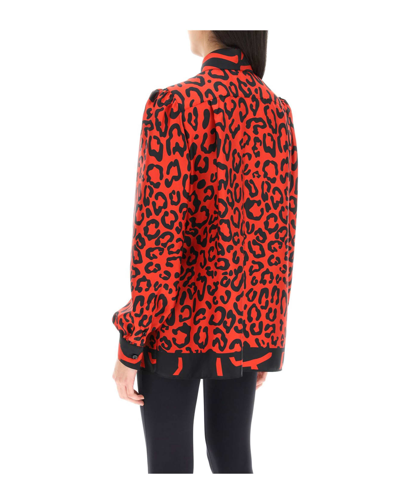 Dolce & Gabbana Leopard And Zebra Print Shirt - VARIANTE ABBINATA (Black)