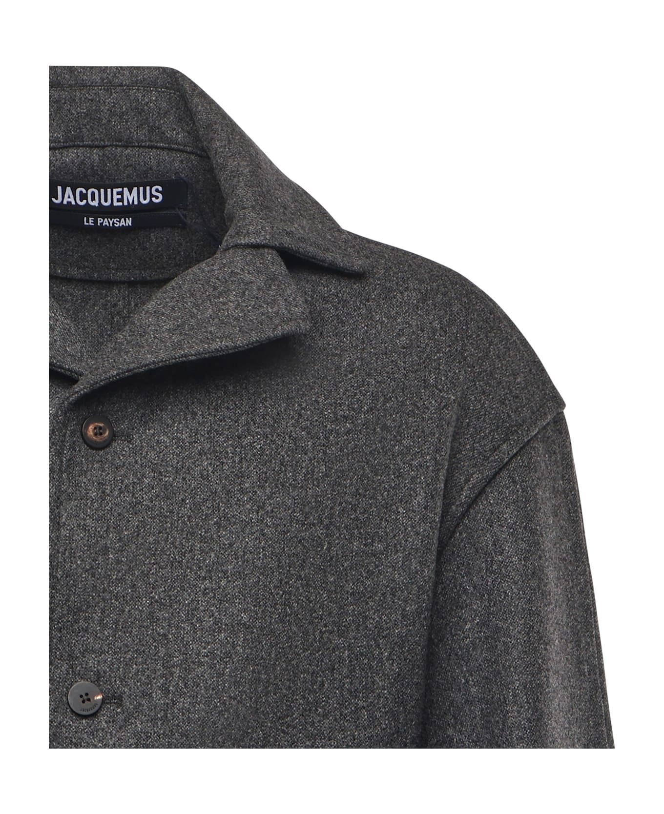 Jacquemus "le Manteau Citta" Wool Coat - Grey