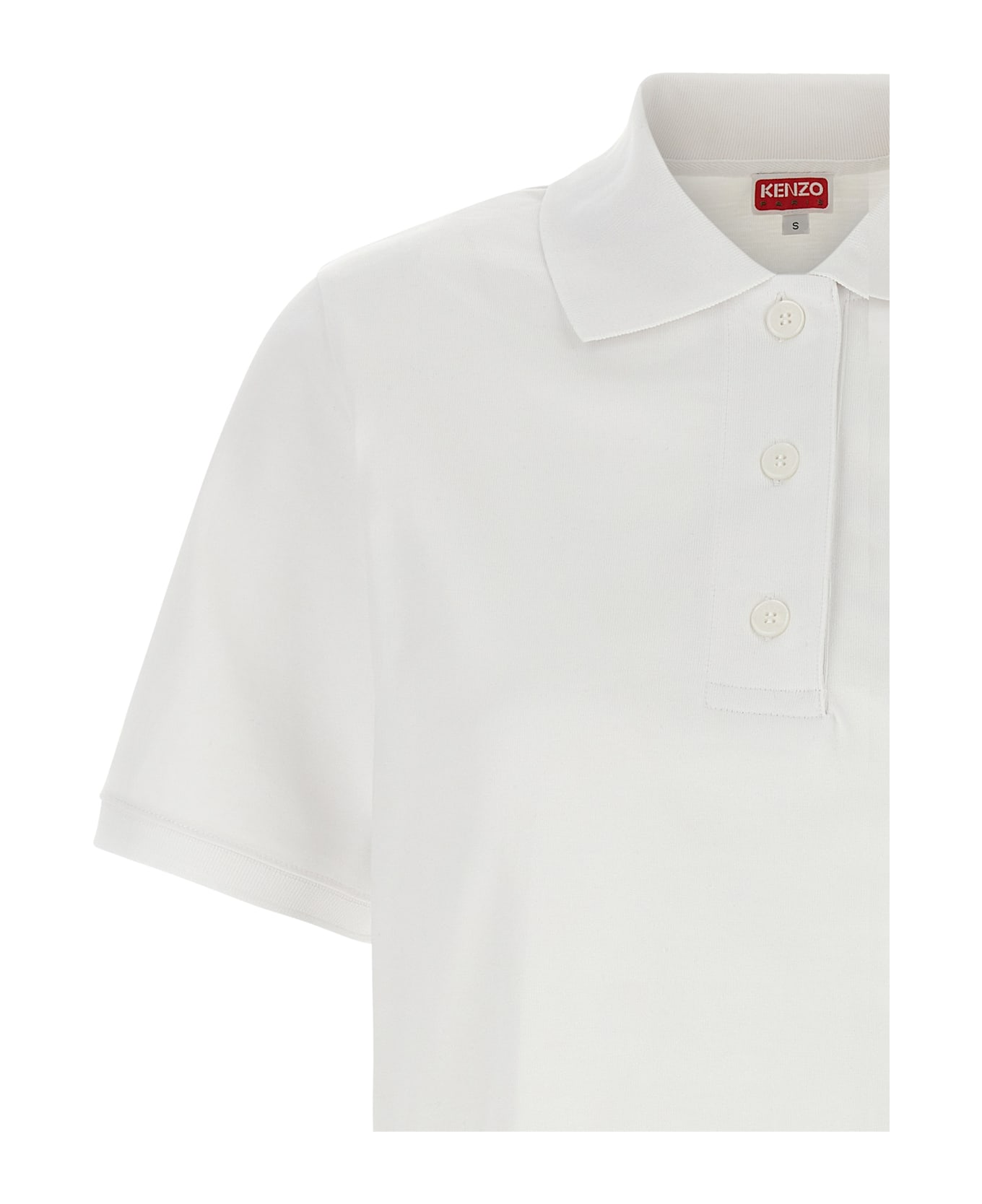Kenzo Boke Flower 2.0 Polo Shirt - White
