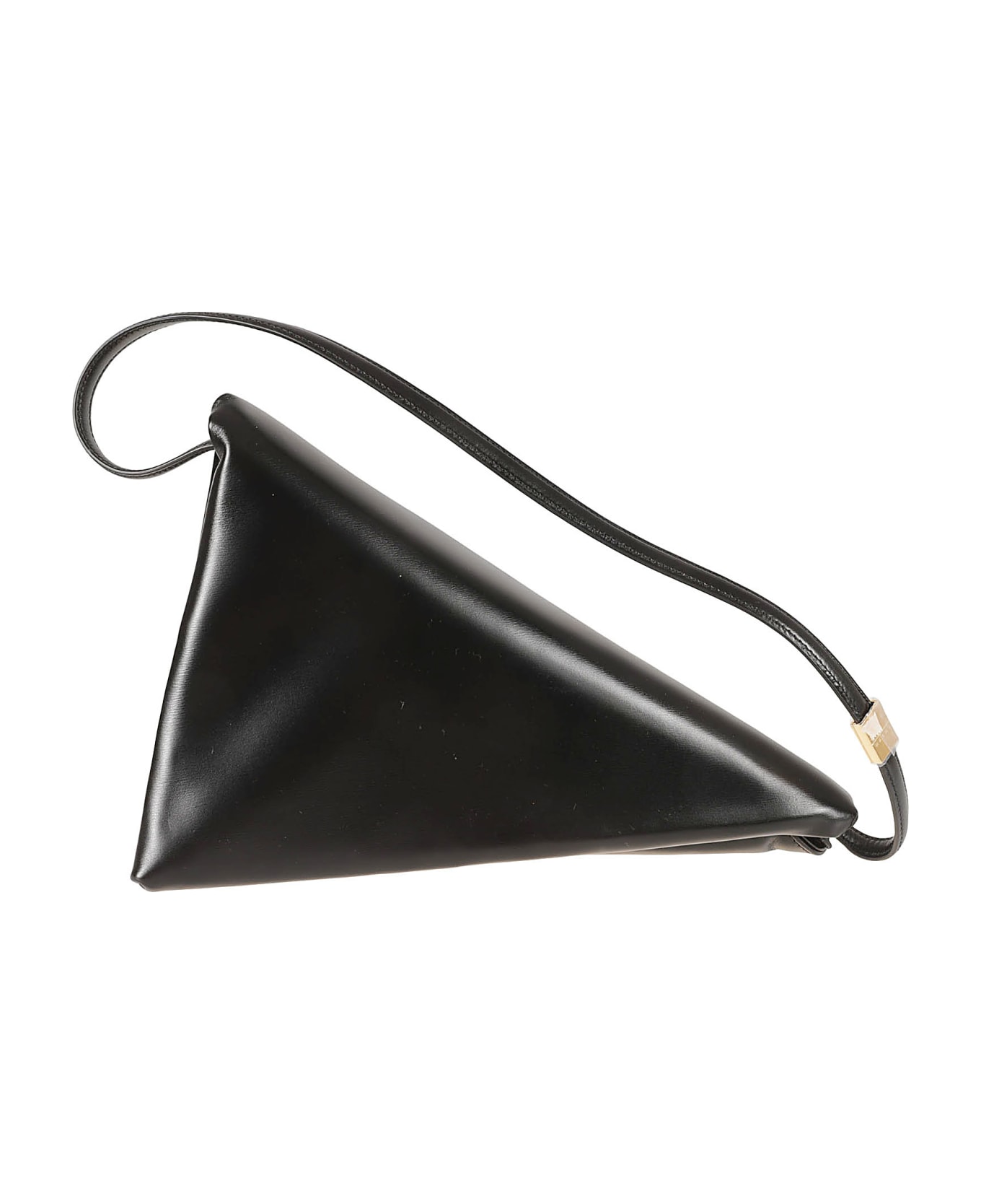 Marni Prisma Triangle Shoulder Bag - Black
