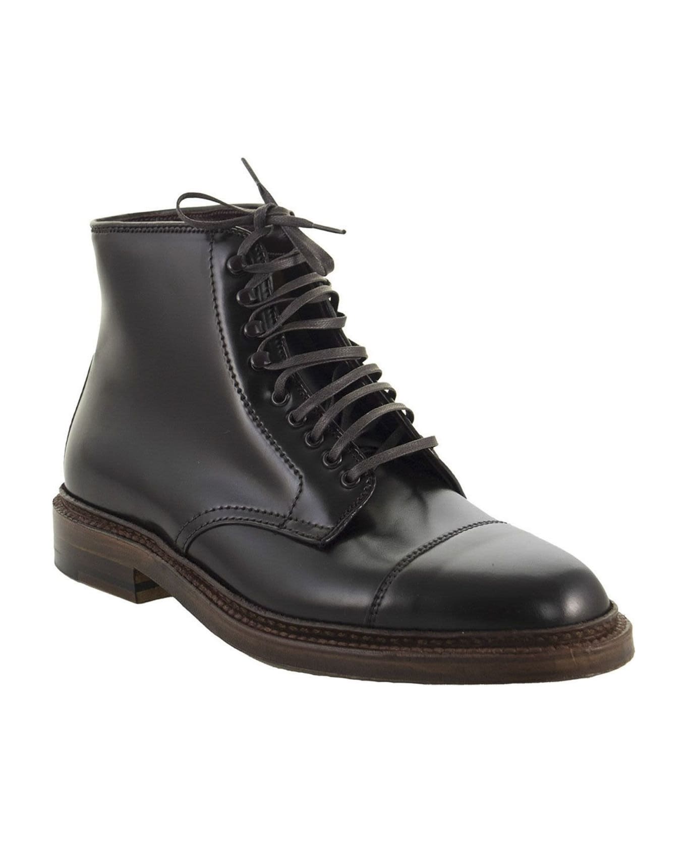 Alden Straight Tip Boot - Burgundy