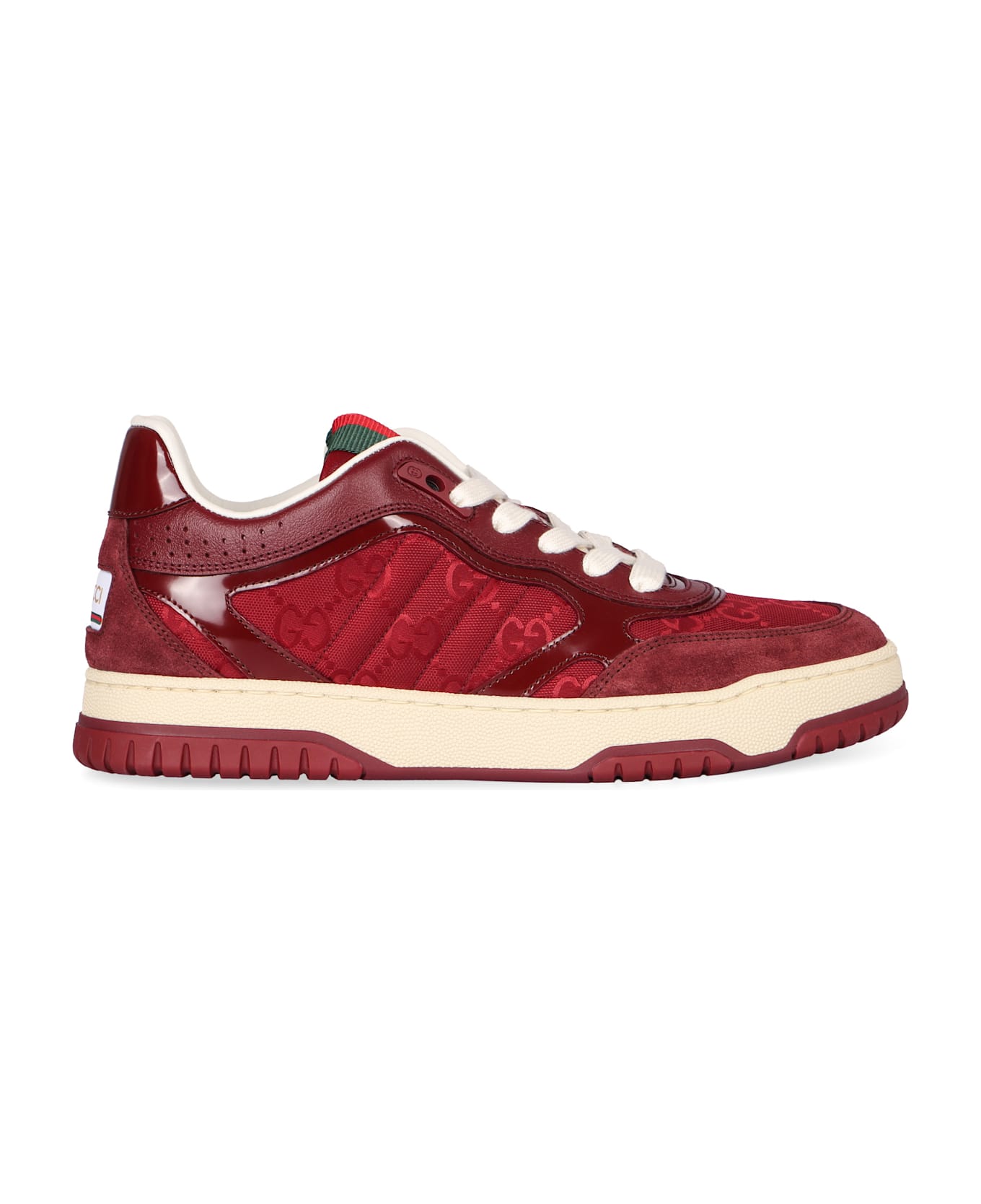 Gucci Re-web Low-top Sneakers - red