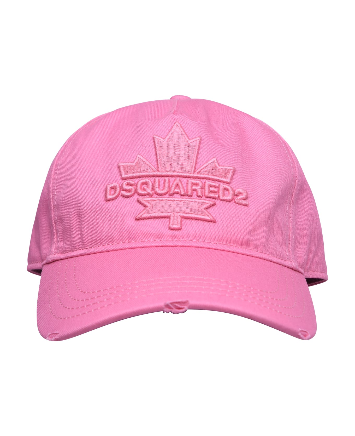 Dsquared2 Logo Embroidery Baseball Cap - Pink 帽子