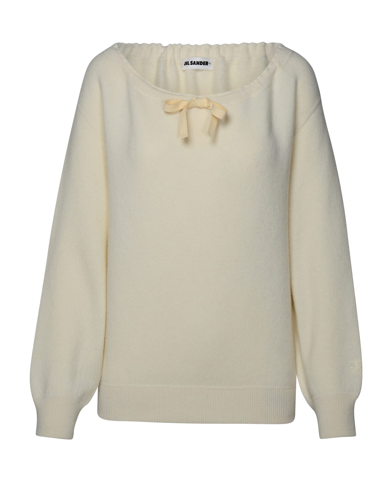 Jil Sander Cream Cashmere Sweater - Cream ニットウェア