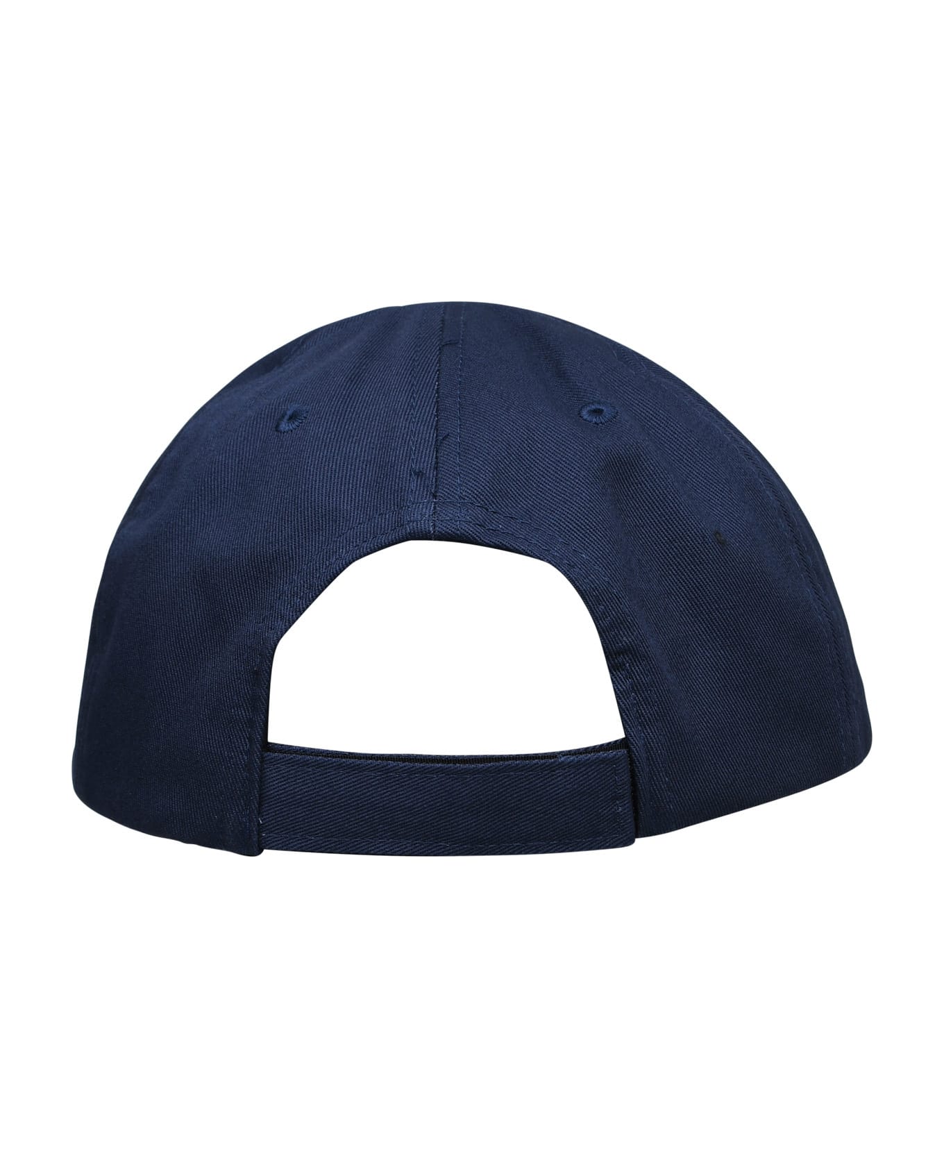 Autry Cotton Baseball Cap With Logo - Blue