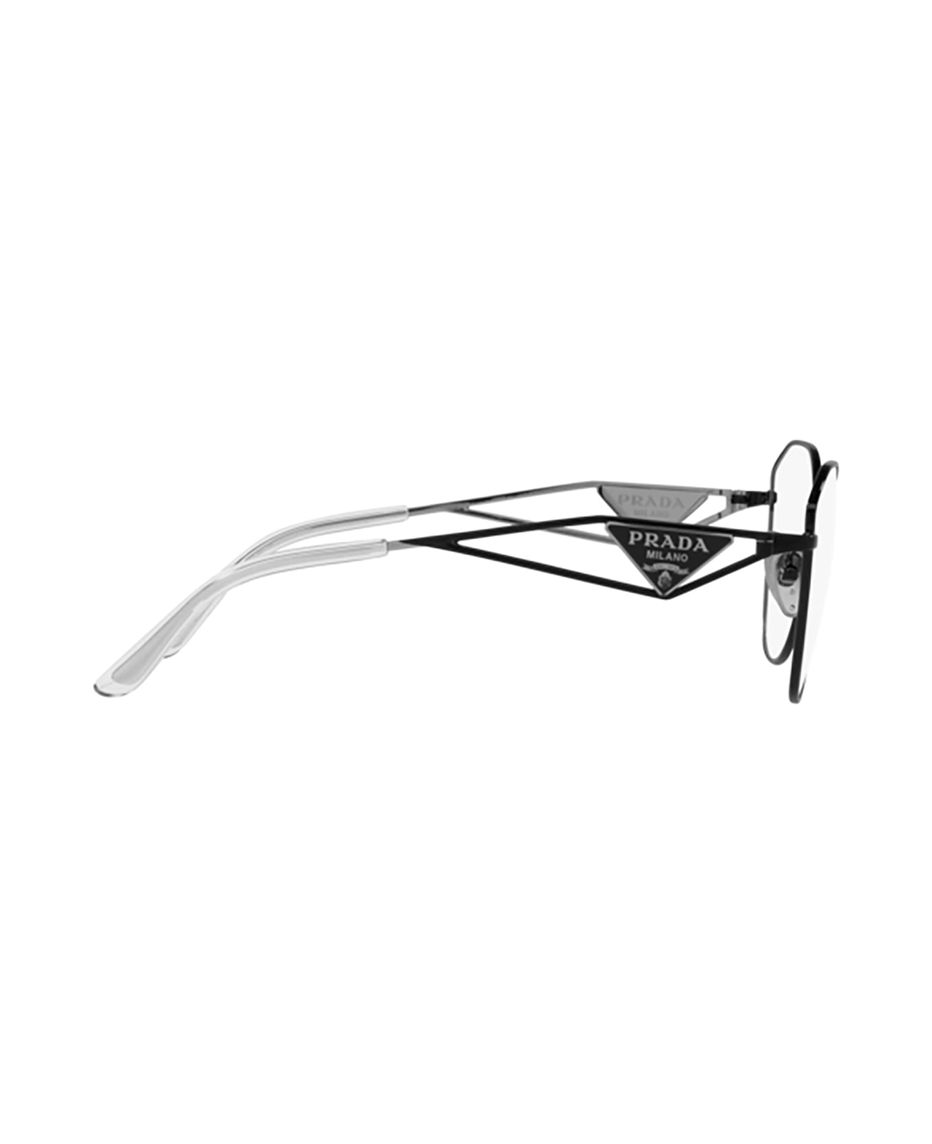 Prada Eyewear Pr 52zv Black Glasses - Black アイウェア