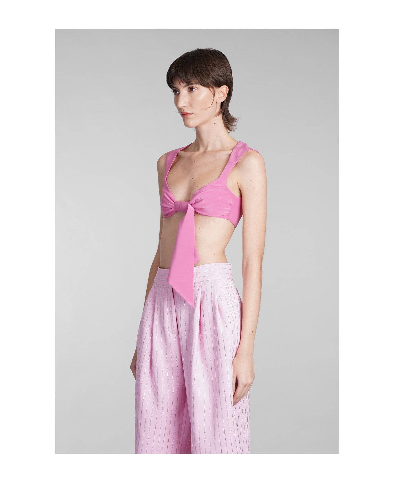 The Attico 'stacy' Top - Pink