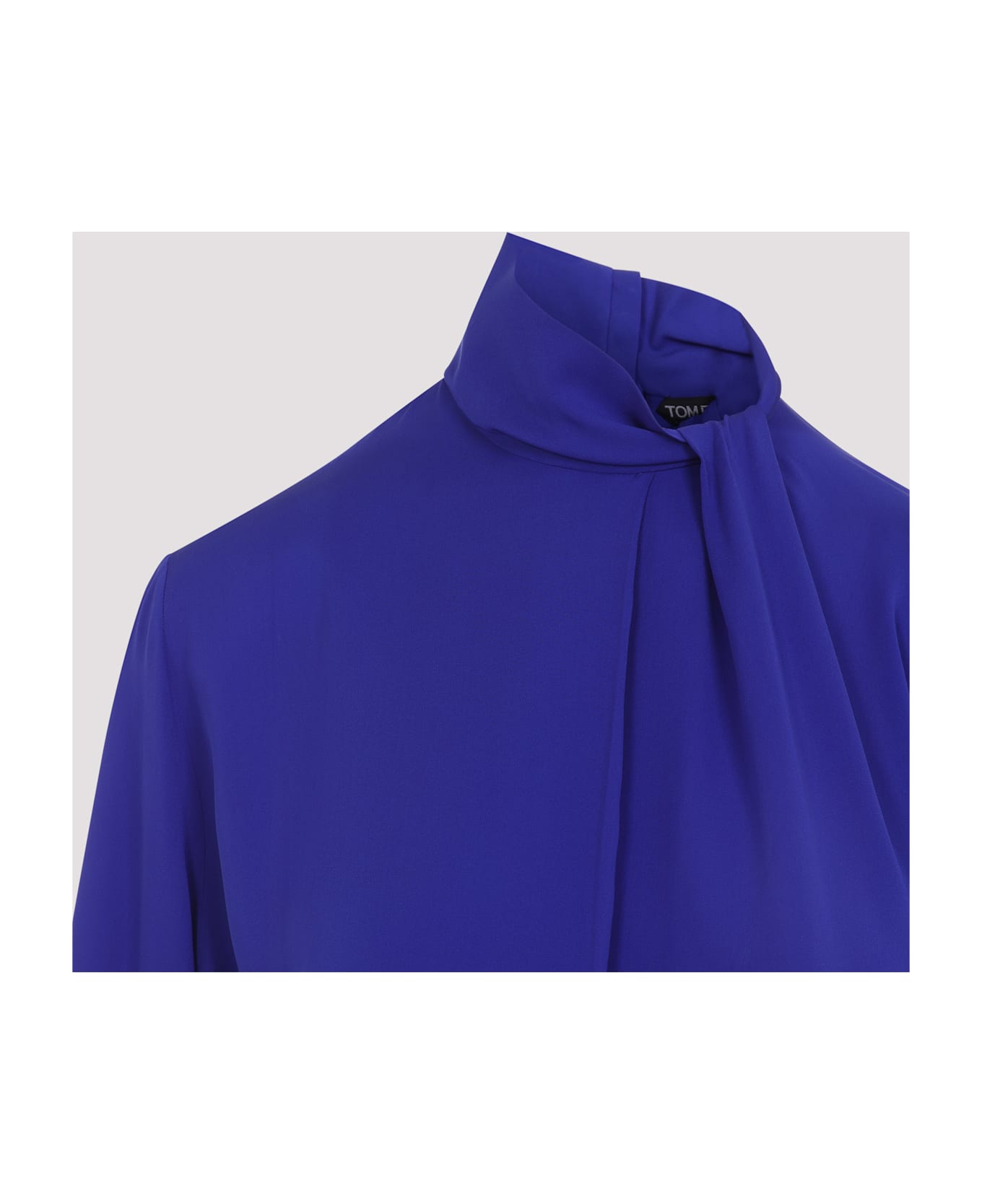 Tom Ford Silk Shirt - Clemetis Blue