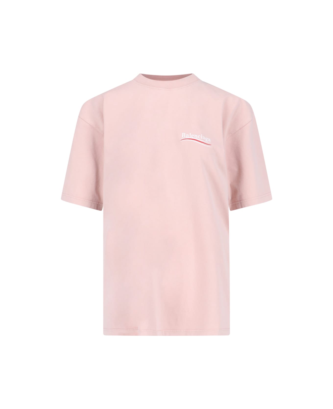 Balenciaga Back Logo T-shirt - Pink
