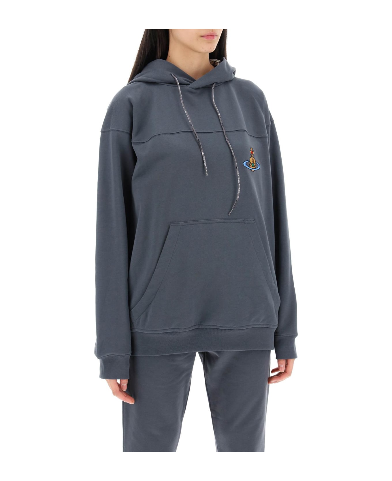 Vivienne Westwood Hooded Sweatshirt - GREY (Grey)