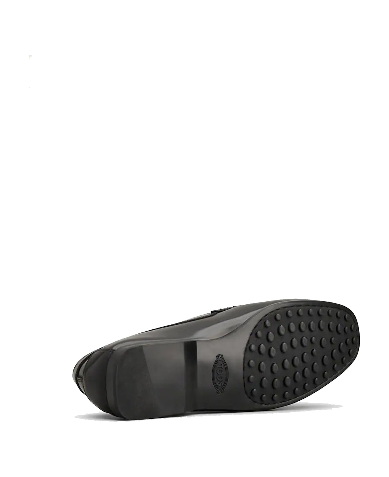 Tod's Penny Leather Loafers - Black