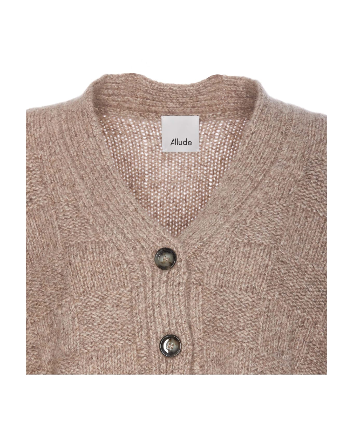 Allude V-cardigan - Beige