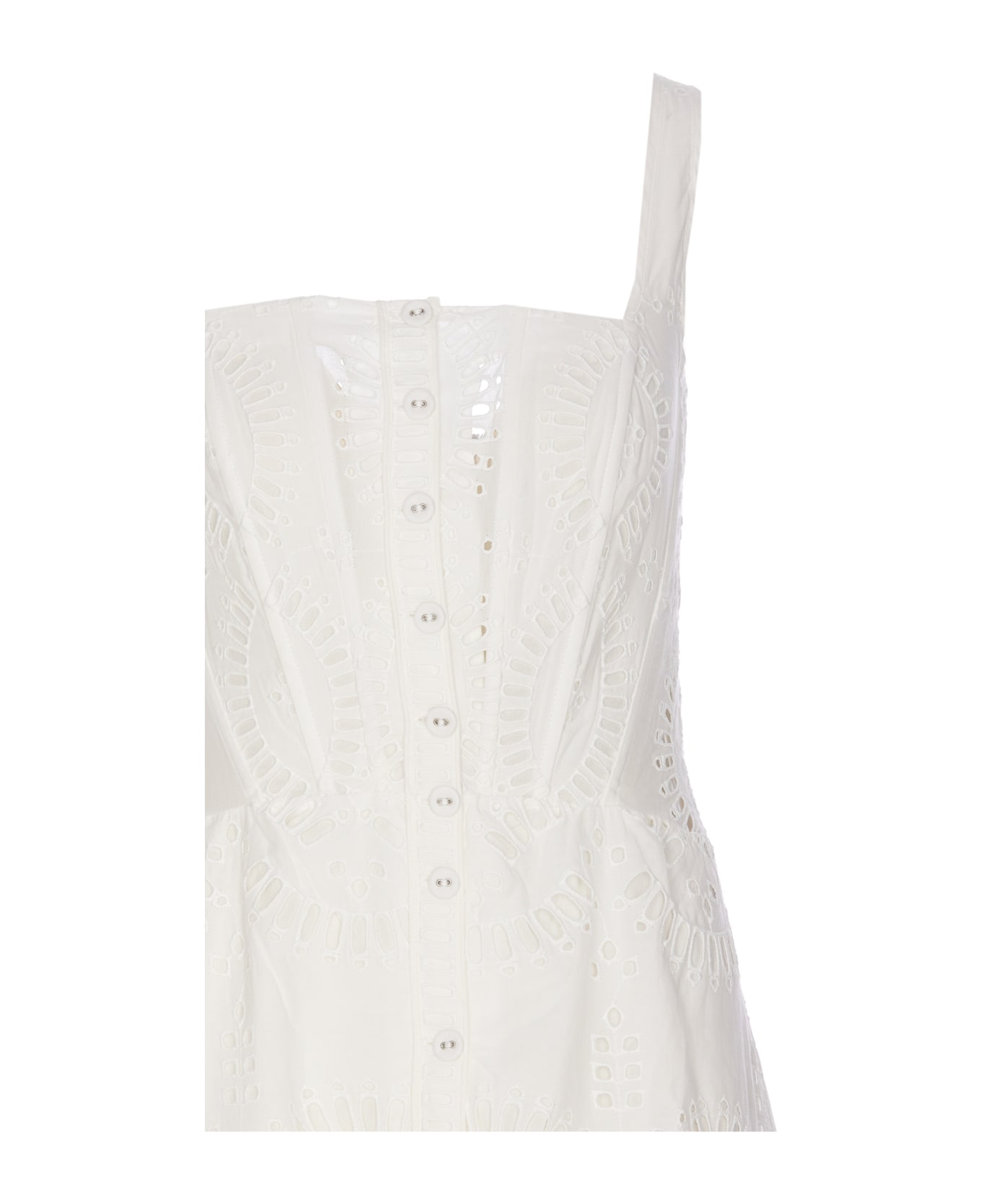 Charo Ruiz Nyssi Dress - White