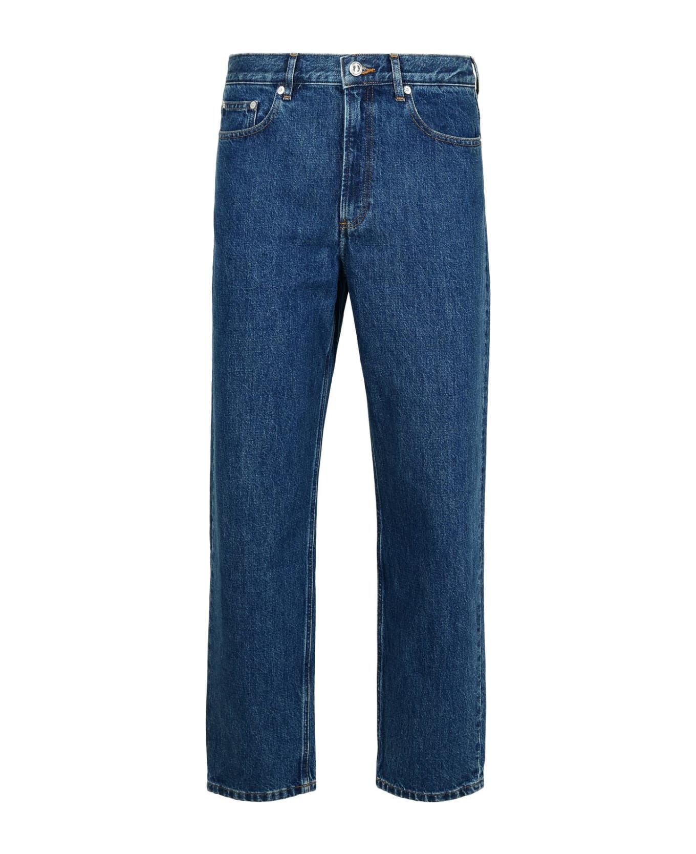 A.P.C. 
martin
 Blue Cotton Jeans - Blue