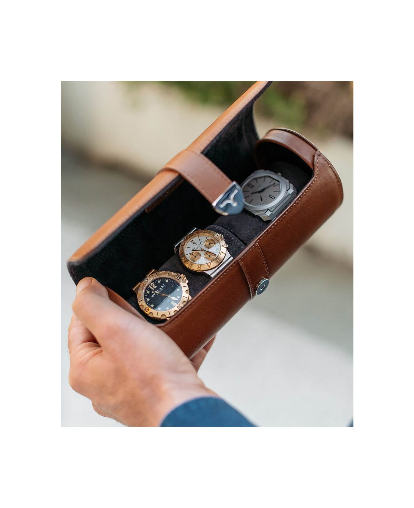 Larusmiani Travel Watch Case Watch - Sienna 腕時計