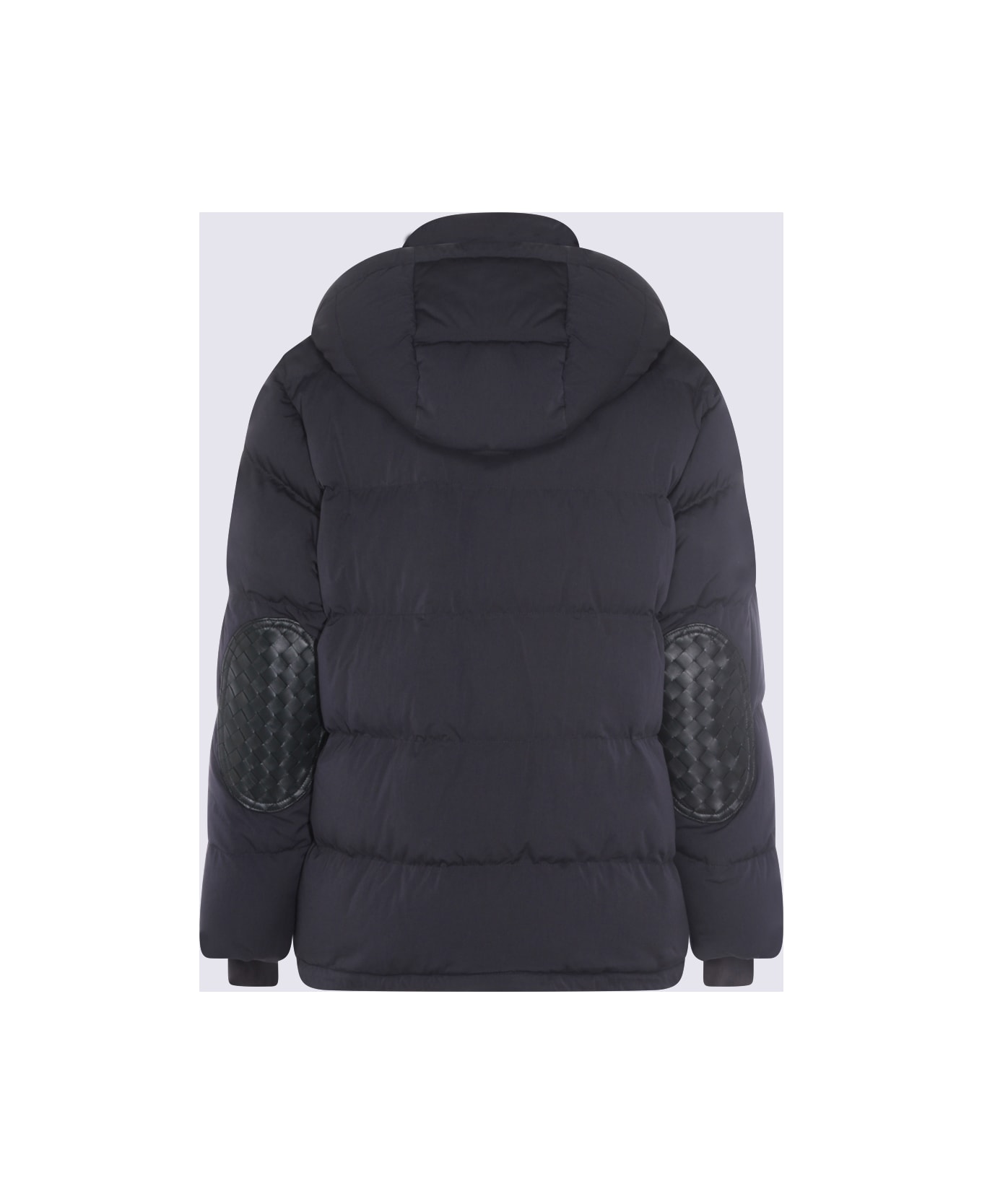 Bottega Veneta Dark Blue Cotton Down Jacket - Blue