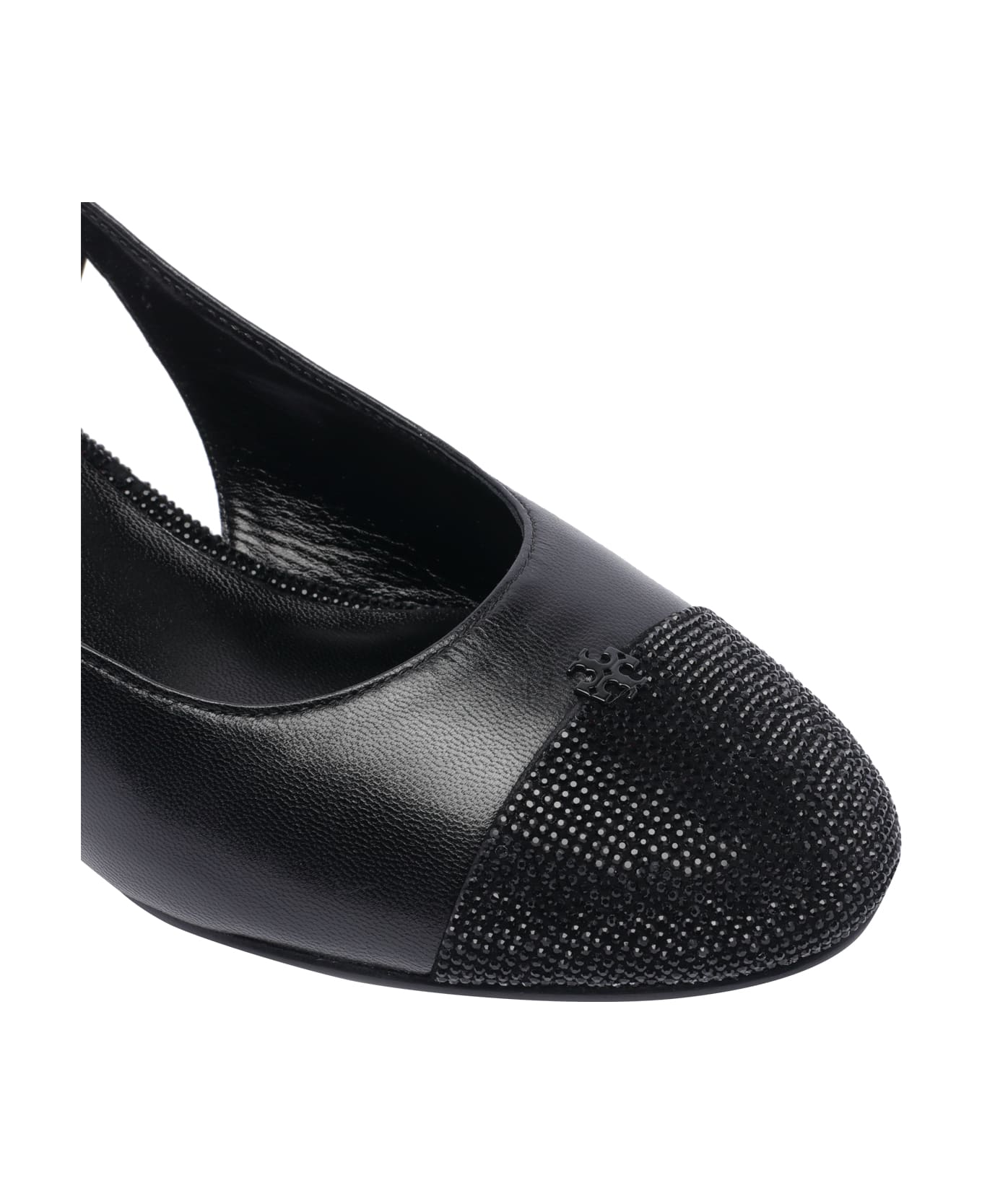 Tory Burch Pave Slingback - Black