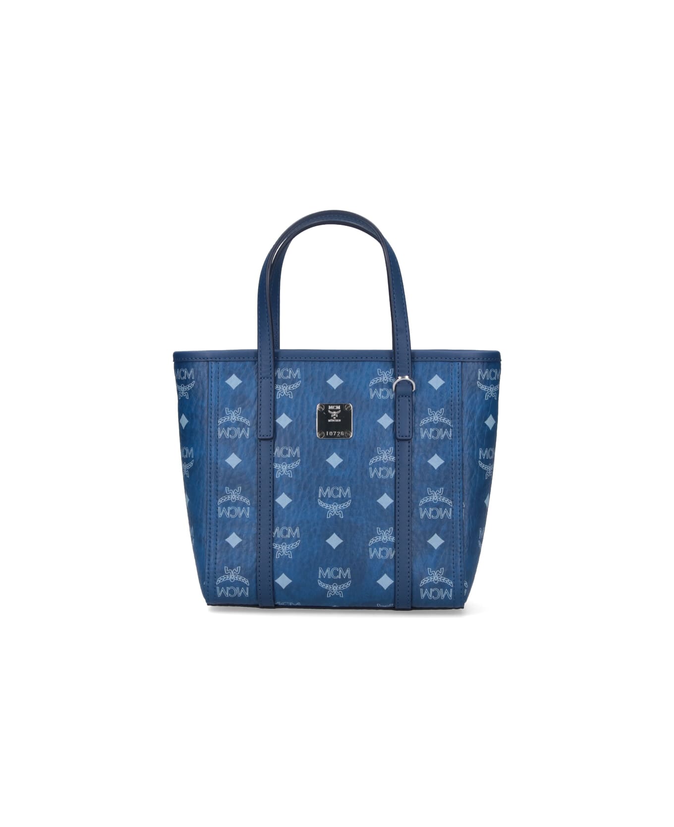 MCM 
toni Shopper
 Small Tote Bag - Blue