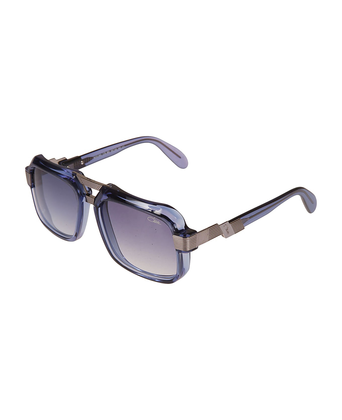 Cazal Classic Transparent Square Frame Sunglasses - Blue