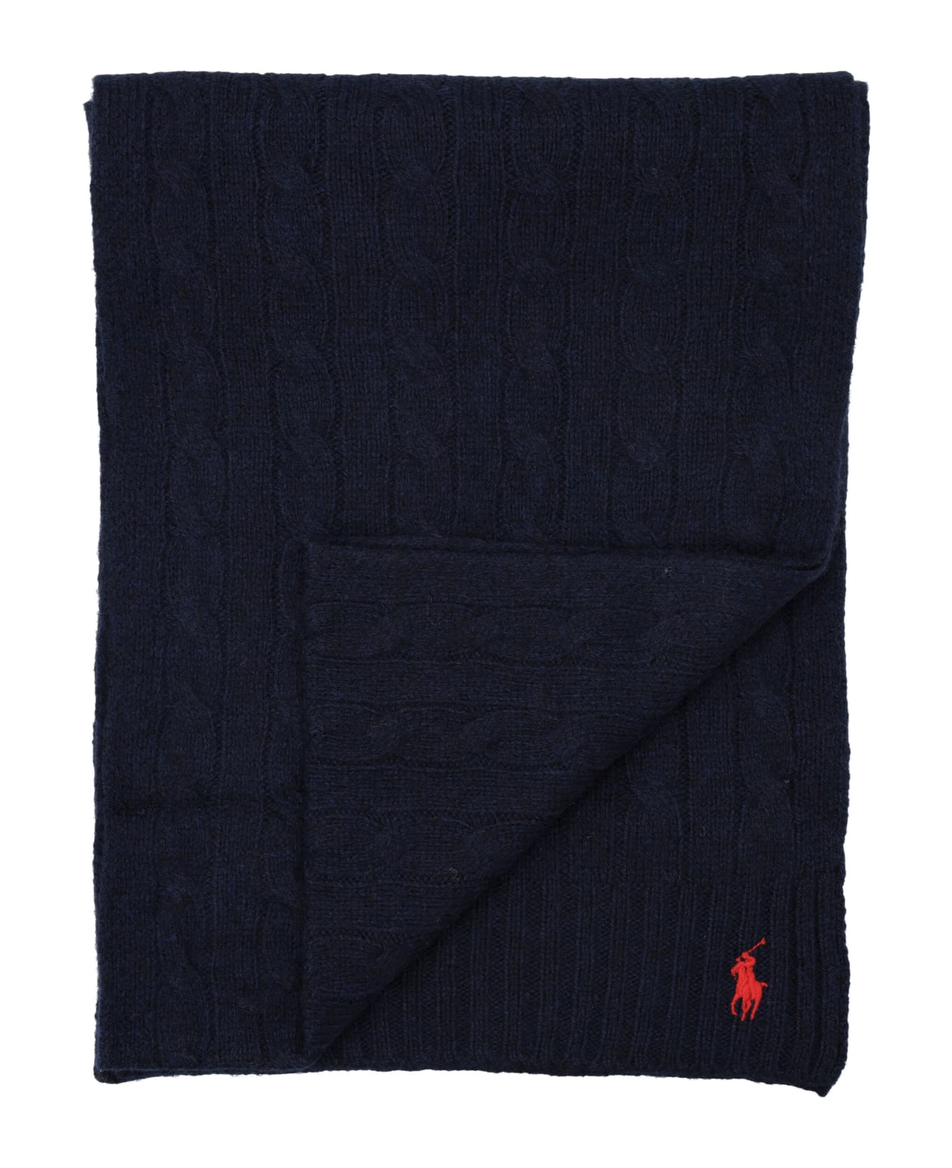 Polo Ralph Lauren Classic Cable Scarf - HUNTER NAVY