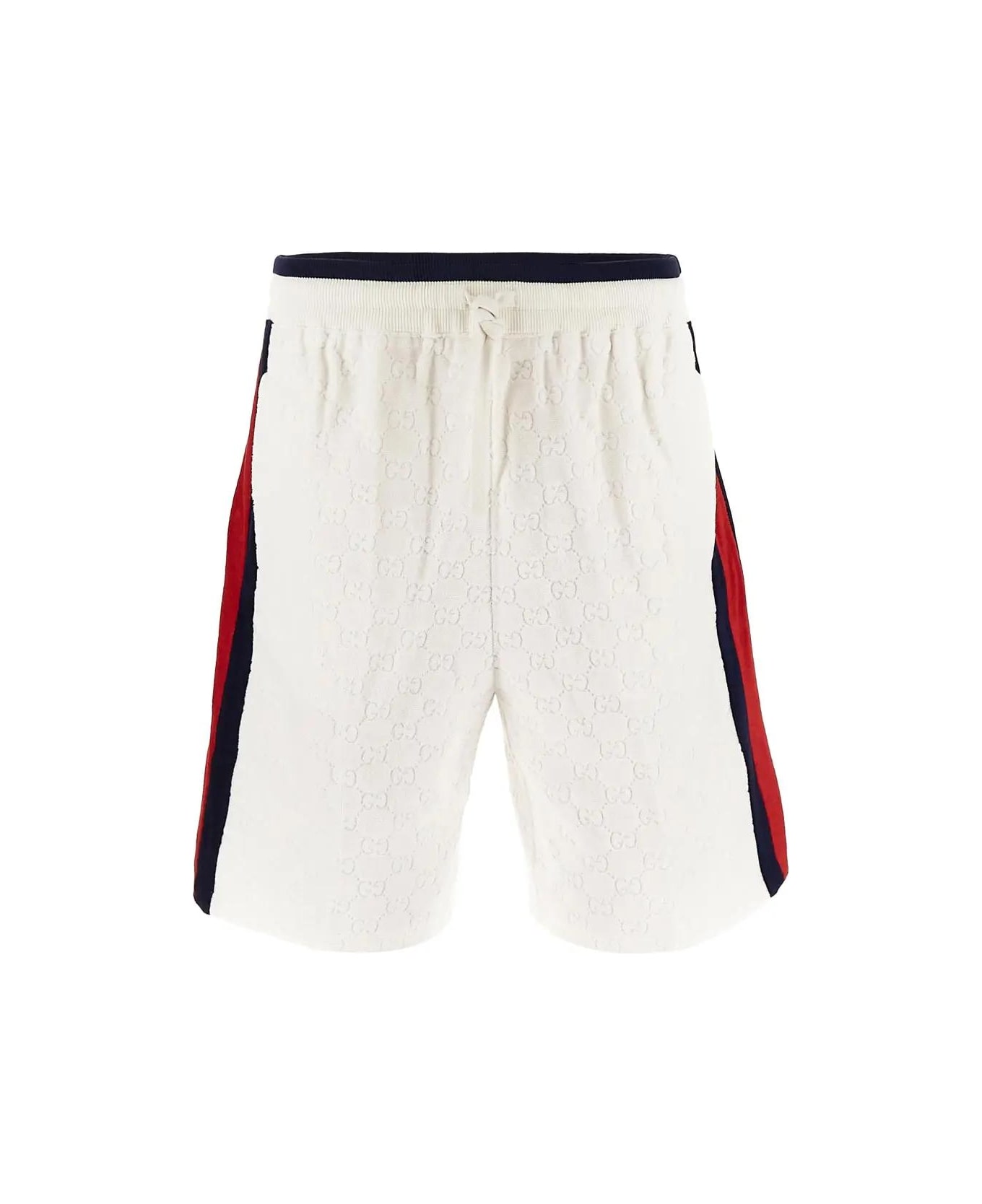 Gucci Logoed Shorts - IVORYMULTICOLOR
