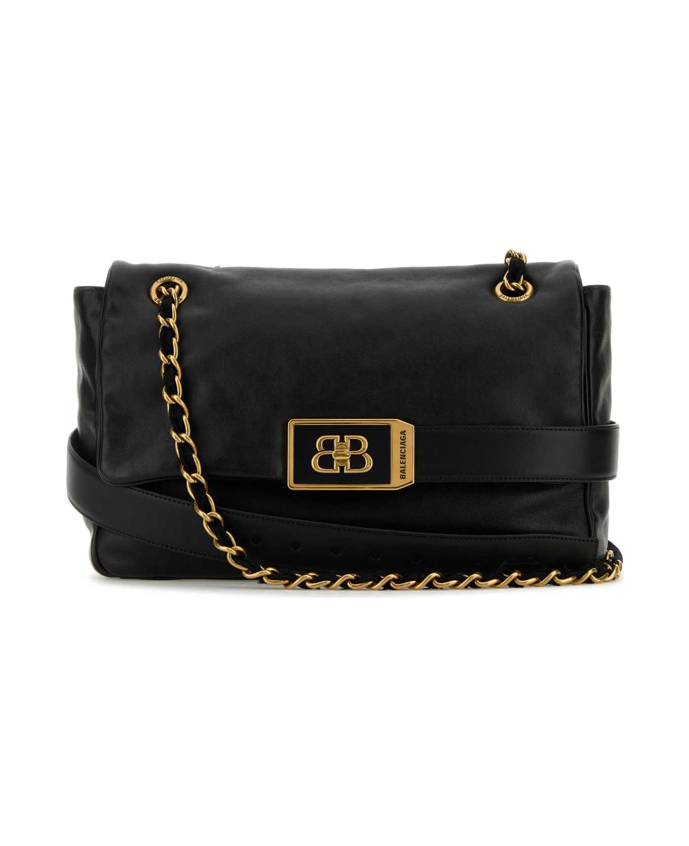 ショルダーバッグ・ポシェット Balenciaga Medium Black Leather Shoulder Bag Modu Balenciaga Black Leather Medium Modu Shoulder Bag | italist