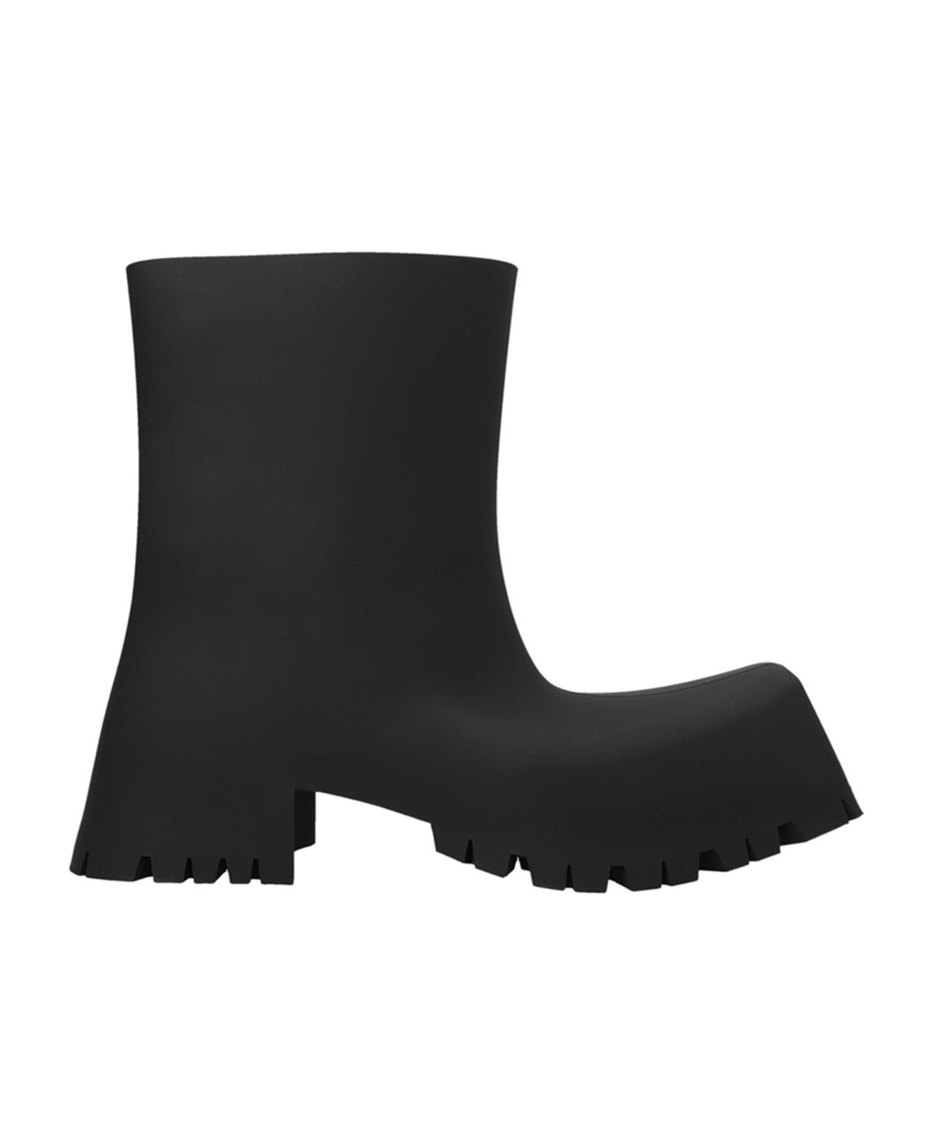 Balenciaga 'trooper Rubber' Ankle Boots - Black  