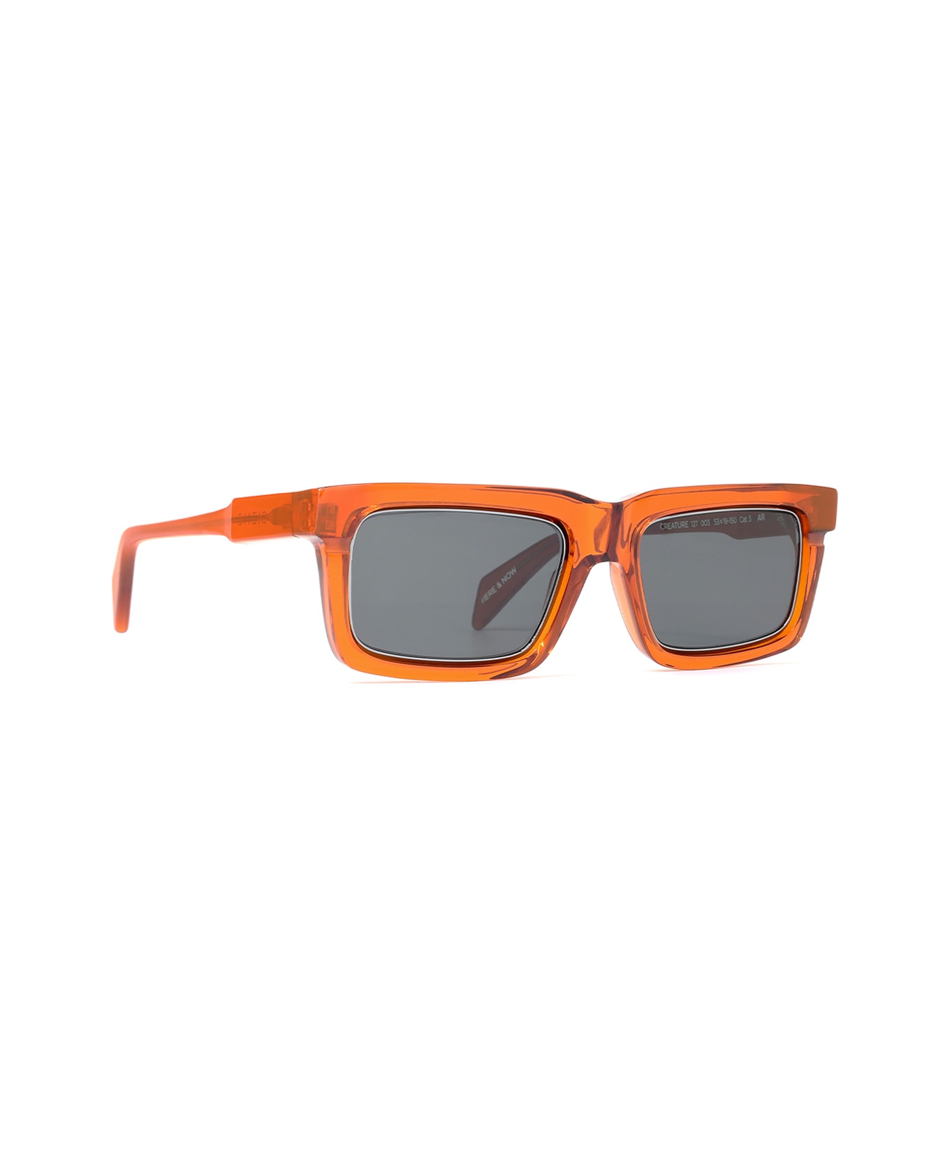 Siens Creature 127 003 Orange Transparent Sunglasses - Arancione