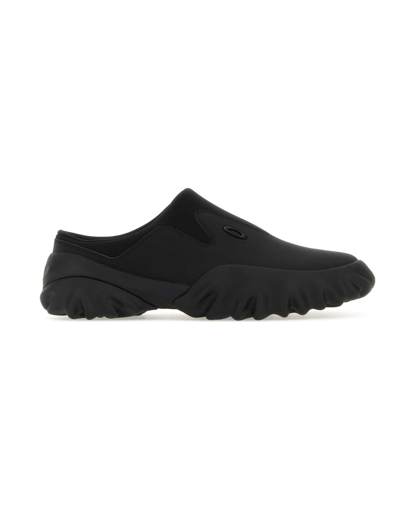 Junya Watanabe Black Fabric Junya Watanabe X Oakley Slip Ons - BLACK